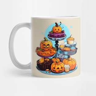 Enchanting Eats Delight in a Halloween Dessert Journey Mug